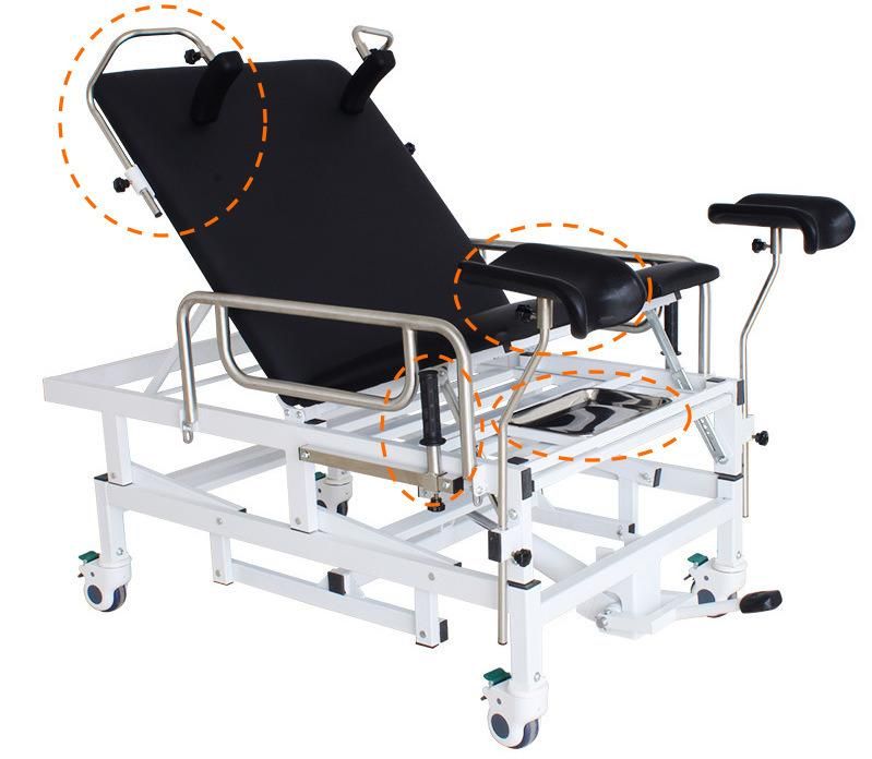 HS5321B Hydraulic Gynecological Diagnosis Operating Parturition Delivery Bed