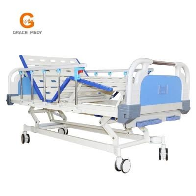 Manual Patient Bed/Three Functions Nursing Bed/Hospital Bed Selling in Korea