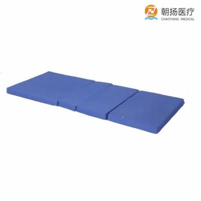 Foldable Segmented Foam Medical Hospital Mattress with Waterproof Cover Cy-H808