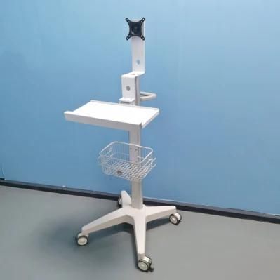 Good Quality Hospital Mobile Medical Computer Trolley Cart