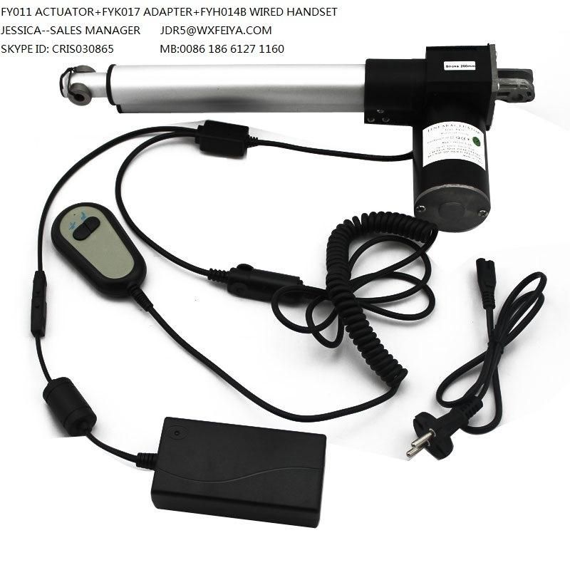 Massage Bed DC 12V or 24V Electric Actuator 150mm