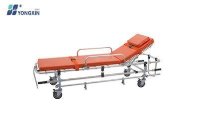 Yxz-D-G1 Aluminum Alloy Hospital Trolley, Medical Stretcher for Ambulance