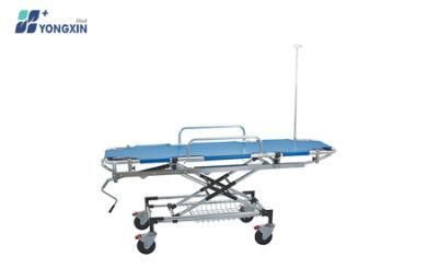 Yxz-D-J Medical Aluminum Alloy Stretcher Trolley Emergency Ambulance Stretcher