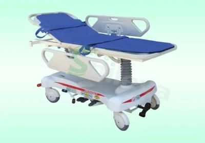 Medical Ambulance Patient Transfer Trolley Stretcher in Ward Nursing Equipment