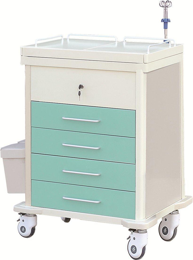 Medical Cart Medical Trolley Surgical Trolley with Drawers Medical Furniture Hospital Supply Anesthesia Cart Related Cart Trolley Surgical Instrument