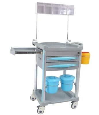 Factory Direct Price Anesthesia ABS Hospital Trolley