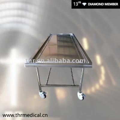 Funeral Full Stainless Steel Movable Autopsy Table (THR-105)