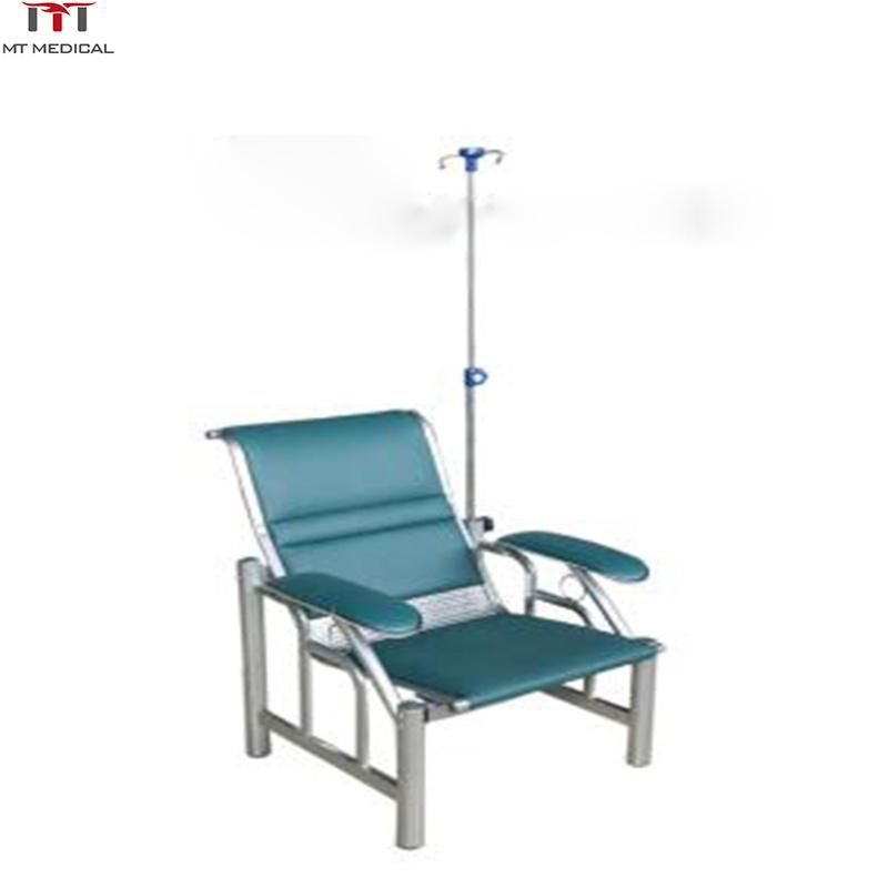 Epoxy Coated Likage Design Adjustable IV Infusion Chair