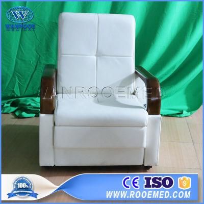 Luxury Multi-Purpose Medical Devices Folding Waiting Accompany Attendant Sleeping Chair Bed