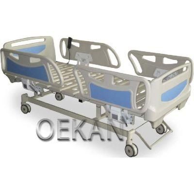 Hospital Movable Electric Adjustable Folding Patient Bed Medical Single Nursing Care Bed
