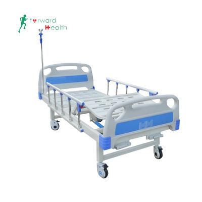 R04 Medical 2 Function Manual Hospital Patient Bed with Double Cranks