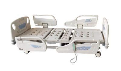 Mn-Eb005 Top Level Medical Equipment ICU Electric Hospital Bed Adjustable Comfortable Patient Bed