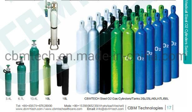 Aluminum Carts for Carrying Small Oxygen Cylinders