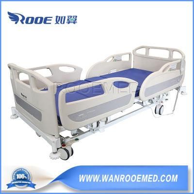 Bae508 Medical 5 Functions ICU Patient Electric Folding Hospital Examination Nursing Bed