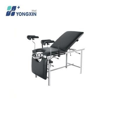 Yxz-Q-3 Mdeical Equipment Stainless Steel Gynecological Examination Table