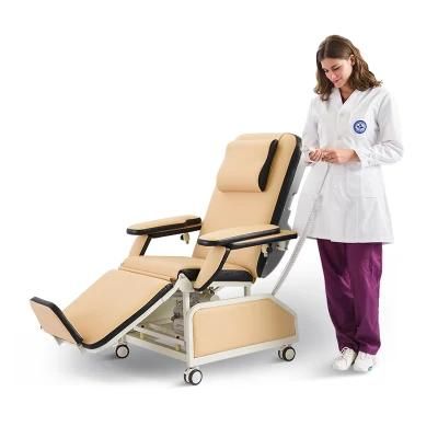 Ske-120b Stainless Steel Chair for Transfusion