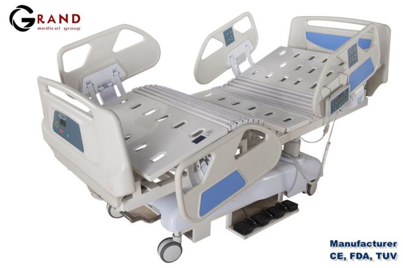 Multi-Function Electrical Hospital Bed for Home Use Supplier Automatic Adjustable ICU Patient Bed Manufacturer Prices for Sale