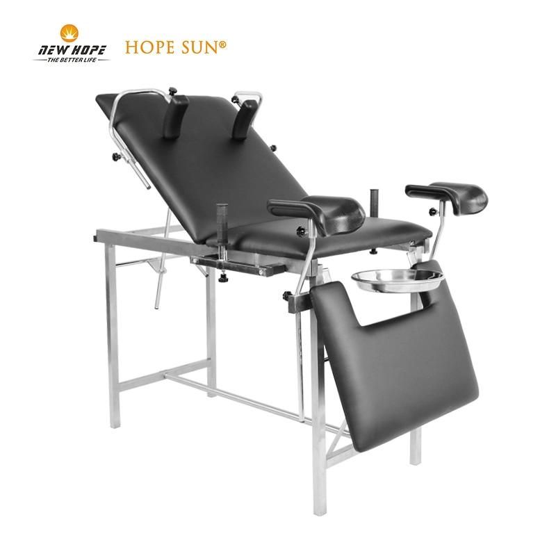 HS5311 China Manufacturer Comfortable Gynaecology Obstetrical Delivery Table for Hospital Operation Examination