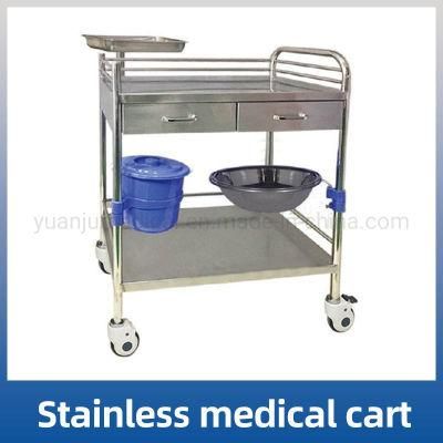 Surgery Use Stainless Steel Medical Nursing Trolley