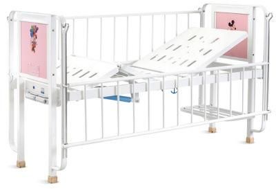 Medical Equipment Hospital Use Two Cranks Manual Children Kids Bed