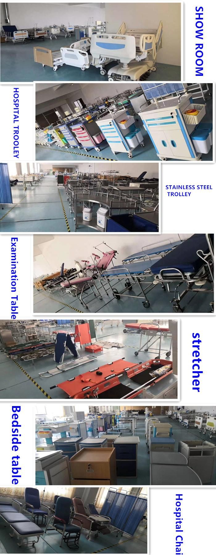 Factory Direct Price Emergency ABS Hospital Trolley Medical Crash Cart