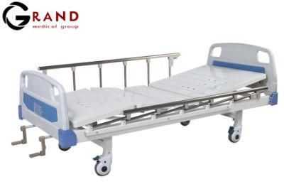 Manual One Function Hospital Bed CE Approved Hot Selling Nursing Bed Medical Equipment Patinet Bed for Hospital Furniture