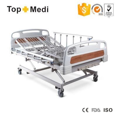 New Manual Full Fowler Traction Home Medical Hospital Bed with Good Service