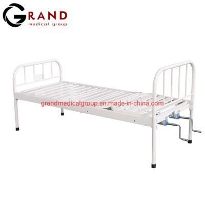 Long Service Life Medical Equipment Hospital Adjustable Patient ICU Folding Nursing Care Bed