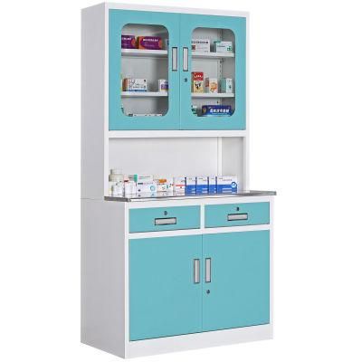 Factory Matel Hospital Western Steel Medicine Storage Cabinets Medicine Cabinet