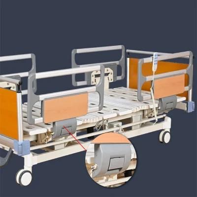 Electric Three-Function Hospital Bed ICU Hospital Liftable Hospital Bed Nursing Home Nursing Bed