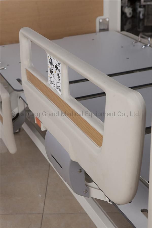 Hot Selling Factory Price Hospital Bed ABS Head Board 3 Function 3 Cranks Manual Nursing Bed