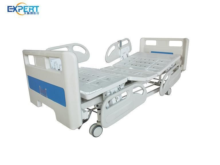 Hot Sale Hospital Equipment Multifunction Bed Powder Coated Surface Steel Corrosion Resistant Flat Hospital Bed