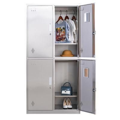 High Quality Medical Furniture Instrument Stainless Steel Locker Storage Hospital Cabinet