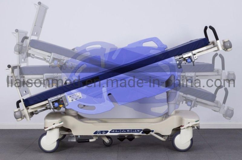 Mn-Yd001 OEM Hydraulic Emergency Hospital Furniture Patient Transfer Manual Stretcher