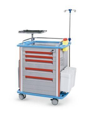 ABS Emergency Trolley Hospital Trolley Hospital Medical Cart Mobile Trolley