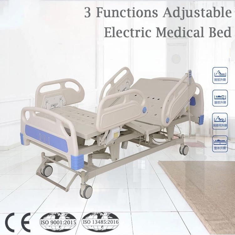 Factory Wholesale Mutilfunction Clinic Hospital Medical Manual Electric Care Bed