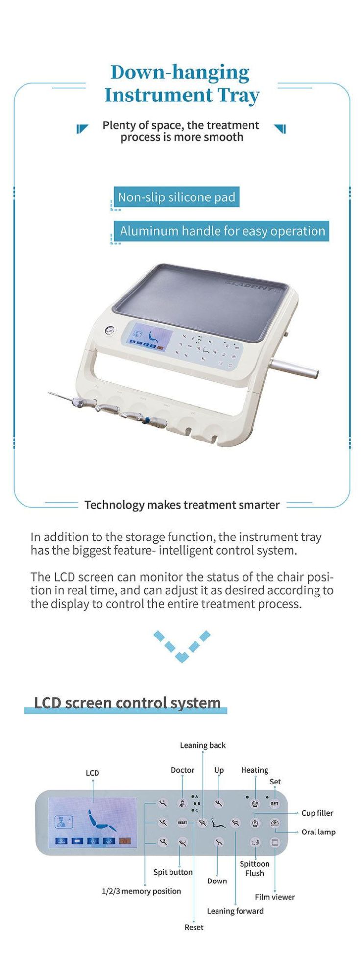 Micro Brush Dental Gd-S450 Best Dental Chair