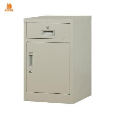 Hospital Storage Equipment Bedside Medical Cabinet Metal