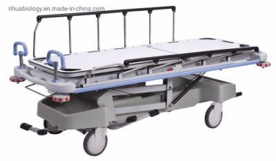 Rh-D203 Hospital Luxrious Hydraaaulic Rise and Fall Stretcher Cart