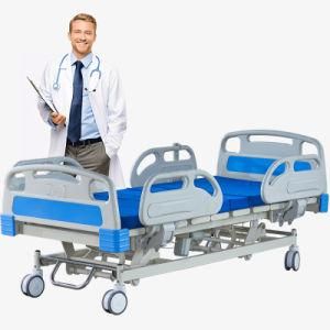 China Electric Hospital Beds with Disposable Mattress for Patient