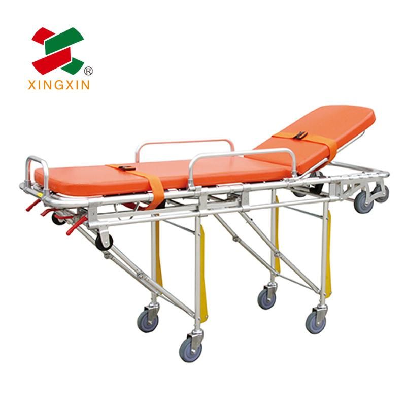 Cheap Price Easy to Transfer Ambulance Stretcher with Wheels