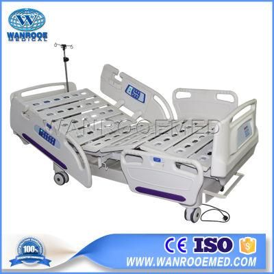 Bae517ec Hospital Medical Furniture Surgical Five Function Adjustable ICU Electric Patient ICU Bed Equipment