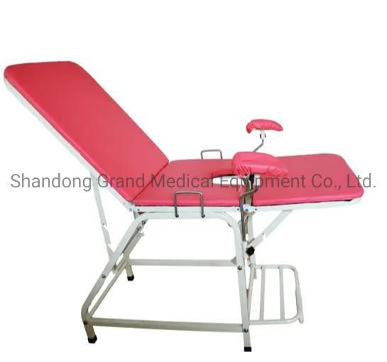 Medical Equipment High Quality Manual Labor Delivery Bed Hospital Furniture Hospital Examination Bed Hospital Gynecological Examination Bed