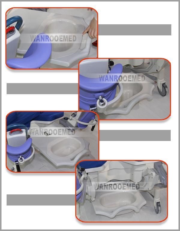 Aldr100d Hospital Gynecology Birthing Labour Obstetric Delivery Room Bed