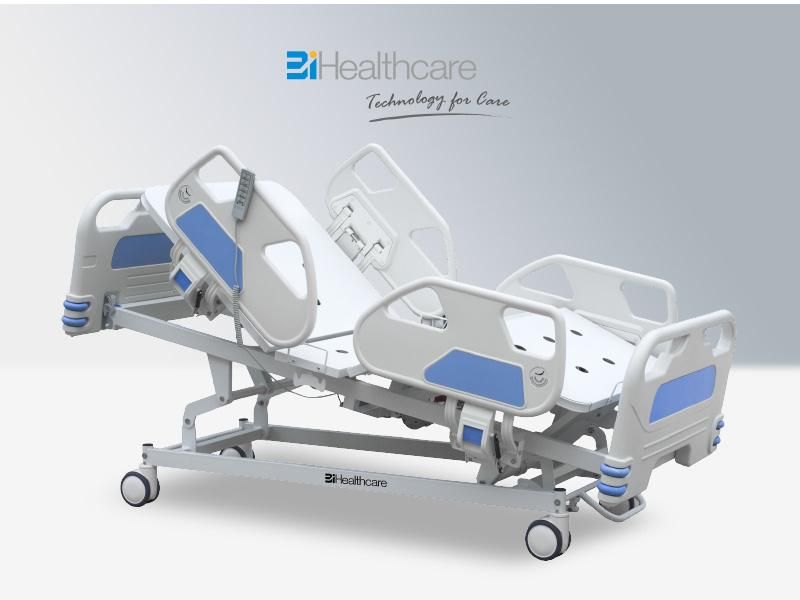 3-Function Electric Hospital Bed, Medical Electric Adjust Bed, ICU Patient Bed