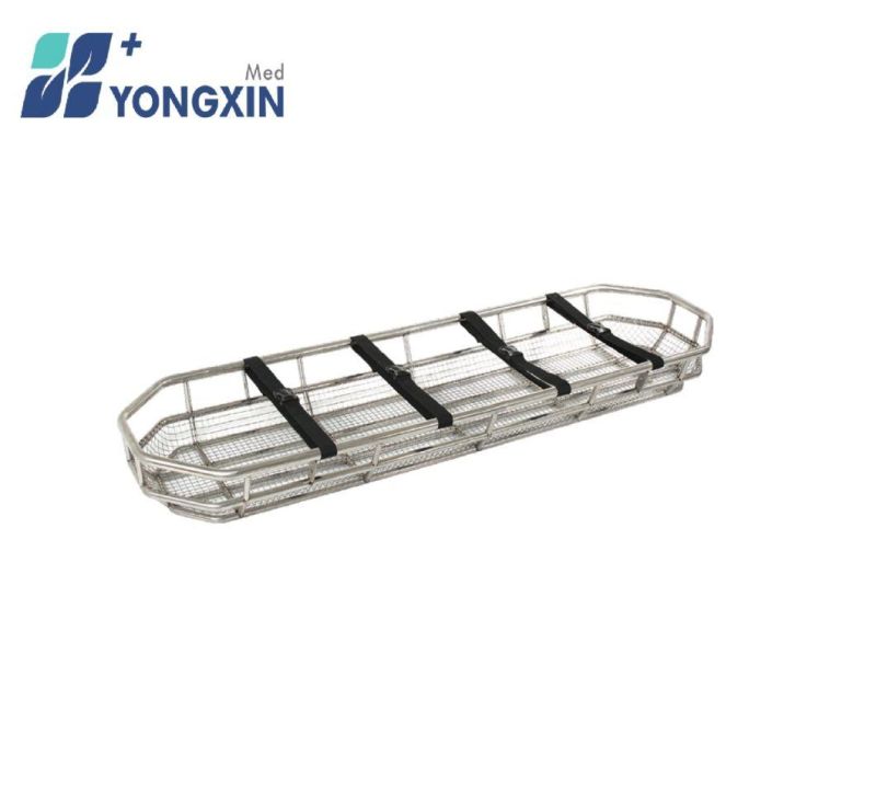 Yxz-D-5c Medical Supply Stainless Steel Basket Stretcher