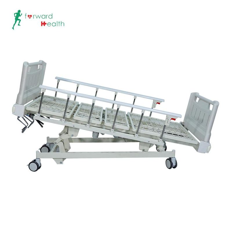 Manual Patient Bed/Fowler Bed Patient Treatment Hospital Bed/Nursing Care Bed Selling in Vietnam