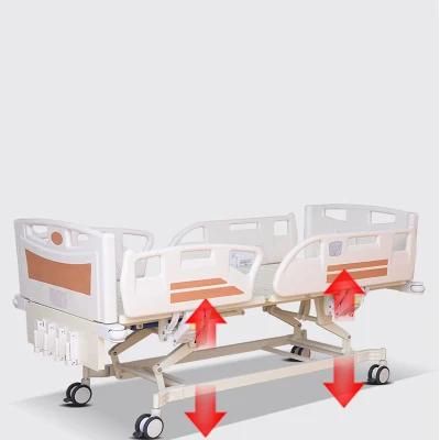 Manual Hospital Bed/Patient Bed/Sick Bed/Medical Bed/ ICU Bed with ABS Side Rail