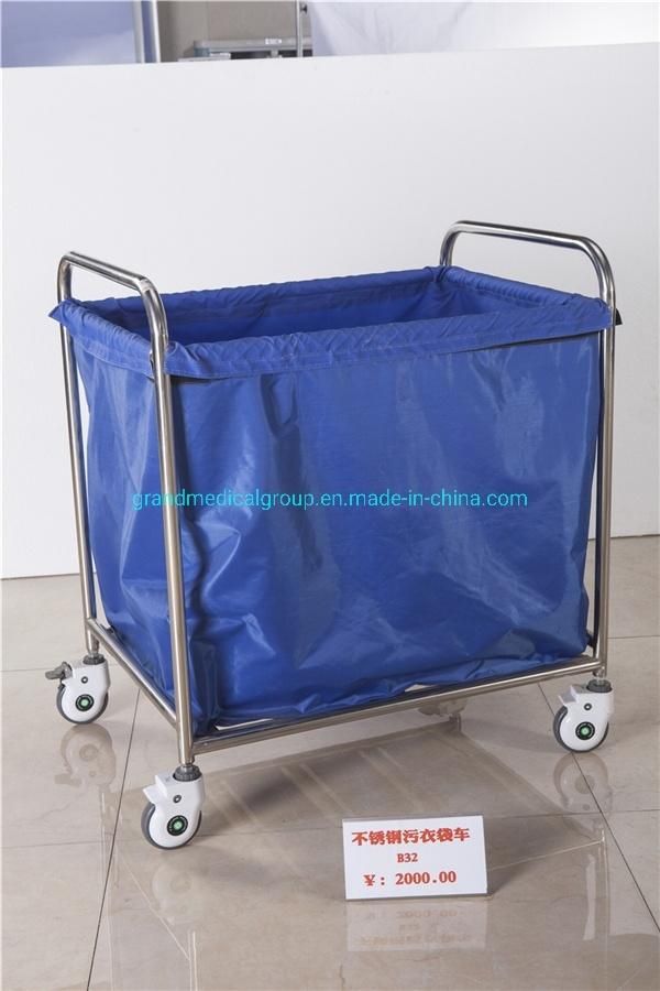 Hot Sale Hospital Classification Mobile Trolley Dirt Trolley Patient Clothing Sorting Trolley Surgical Instrument