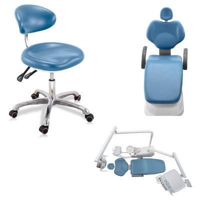 Easy Clean Clinical Furniture Dental Hospital Medical Stool with Bracks